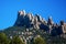 Rock formations of Monserrat mountain