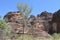 Rock formations near Kununurra Kimberley Western Australia