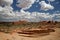 Rock formations in the North Coyote Buttes, part of the Vermilion Cliffs National Monument. This area is also known as The Wave