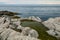 Rock formations and ponds on Spring Beach. Cow Head,Newfoundland,Canada