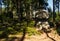 Rock Formations at Table Mountains National Park in Poland