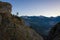 Rock formations on the trail to Nosal, Tatra Mountains