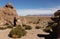 Rock formations at Valle de las Rocas