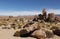 Rock formations at Valle de las Rocas