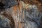 Rock formations view from Inkaya cave. Guzelbahce, Izmir, Turkey