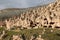 Rock Formations in Zelve Valley, Cappadocia