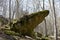 Rock Frog passage at Niagara Glen, natural rock formation