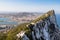Rock of Gibraltar, Iberian peninsula, UK