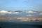 Rock of Gibraltar seen from the mediteranean sea. Gibraltar is a British Overseas Territory.