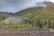 Rock glacier trailhead near Dezadeash lake