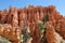 Rock Hoodoos in Bryce Canyon National Park in Utah