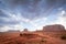 Rock without horse in Monument valley