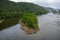 A Rock Island in the Susquehanna River Viewed from the Norman Wood Bridge