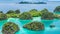 Rock Islands around Peanemo, Raja Ampat, West Papua, Indonesia