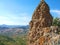 Rock in the Karadag mountain National park, Crimea