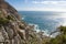 Rock layers at Chapmans Peak Drive