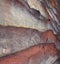 Rock layers - colorful formations of desert rocks