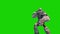 Rock Man Monster Dies Green Screen Loop 3D Renderings Animations