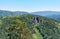 Rock massif Ermak. Stolby Nature Sanctuary Pillars