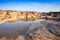 Rock mountain of `Thailand of grand canyon` under clear sky