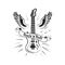 Rock n roll Picture and Guitar Vector Illustration