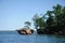 Rock Off Basswood Island of the Apostle Islands