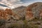 Rock Out Croppings Mark The Beginning Of Blue Creek Canyon In The Chisos Mountains