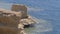 Rock in the Red Sea on the Beach of Egypt. Fine Background for the Resort Vacation