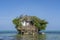 The Rock restaurant on high tide on the island of Zanzibar, Tanzania, east Africa