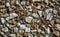 Rock and Sand Aggregate Street for Texture Background
