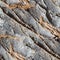 A rock. Seamless stone texture. Macro shot, stack, close-up.