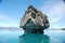 Rock in southern Chile lake General Carrera