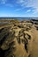 Rock stone sky cloud beach water musk pond coastline