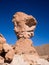 Rock structures in avaroa national park in Bolivia