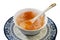 Rock sugar papaya tremella soup