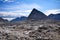Rock summit Alps mountains