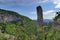 Rock Tower in Vela Draga Canyon, Ucka National Park, Croatia