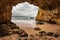 Rock Tunnel at Student Beach