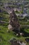 Rock at Uchisar castle, Cappadocia, Turkey