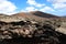 Rock volcanic landscape taken on Lanzarote, Canary Islands, Spai