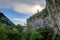 Rock Wall in Vela Draga Canyon, Ucka National Park, Croatia