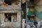 Rocket bomb attack Russia against Ukraine war destruction building ruins city destroyed Mariupol damaged Kyiv ruined