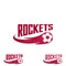 Rocket flootball logo for the team and the cup