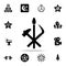 rocket hammer spit icon. Detailed set of communism and socialism icons. Premium graphic design. One of the collection icons for