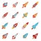 Rocket Icons Set