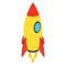 Rocket isometric icon