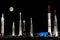 Rockets at NASA Kennedy Space Center