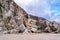 Rockfall at Maghera Beach near Ardara, County Donegal - Ireland