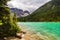 The Rockies. Sherbrook Lake in The Rockies British Columbia  Canada