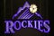 Rockies sign